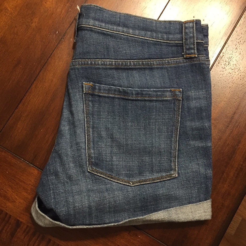 J.Crew Denim Cuffed Shorts